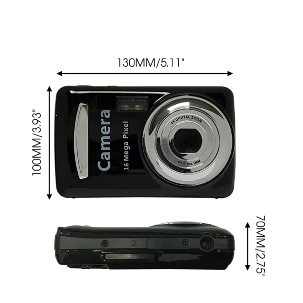 Digital Camera 2.4" TFT LCD ISO 16X Zoom 1080P HD Camcorder DV Kid Gift Cameras for Photography - Image 3