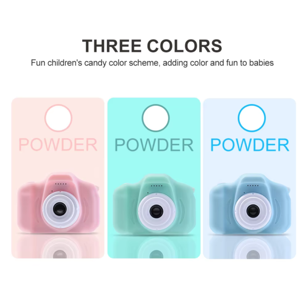8MP Kids Camera Toys 1080P Digital Video Camcorders 2 Inch Color Display Cute Children Camera with 32G TF Card USB Card Reader - Image 7