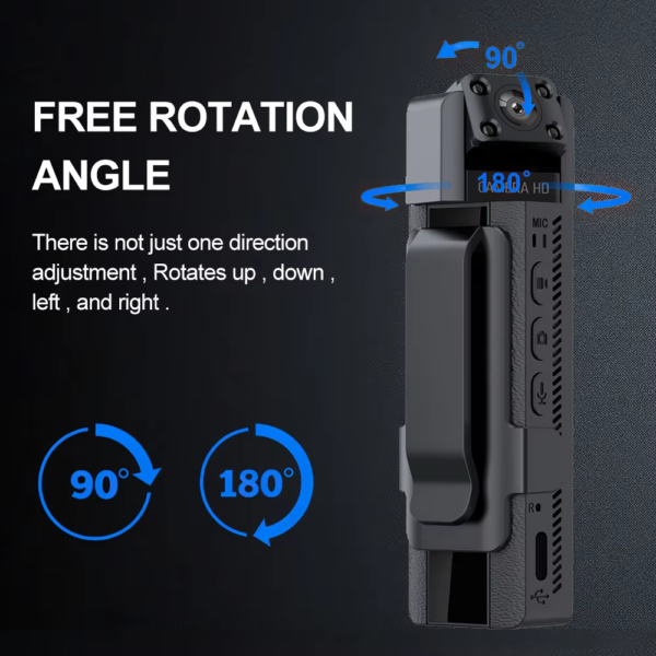 2K HD Wifi Hotspot Mini Camcorders Portable Digital Video Recorder Night Vision Sports Camera DVR Miniature Camcorder with Mic - Image 5