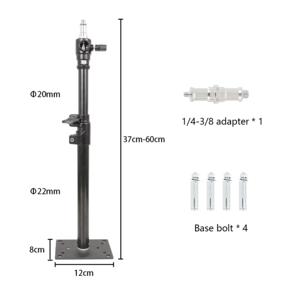Adjustable 360° Rotating Projector Stand for Film and Video Projectors - Image 9