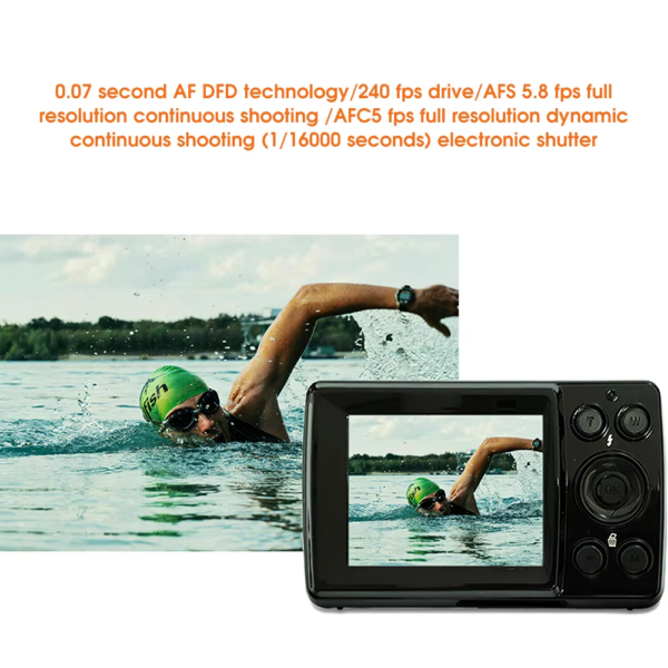 Digital Camera 2.4" TFT LCD ISO 16X Zoom 1080P HD Camcorder DV Kid Gift Cameras for Photography - Image 5
